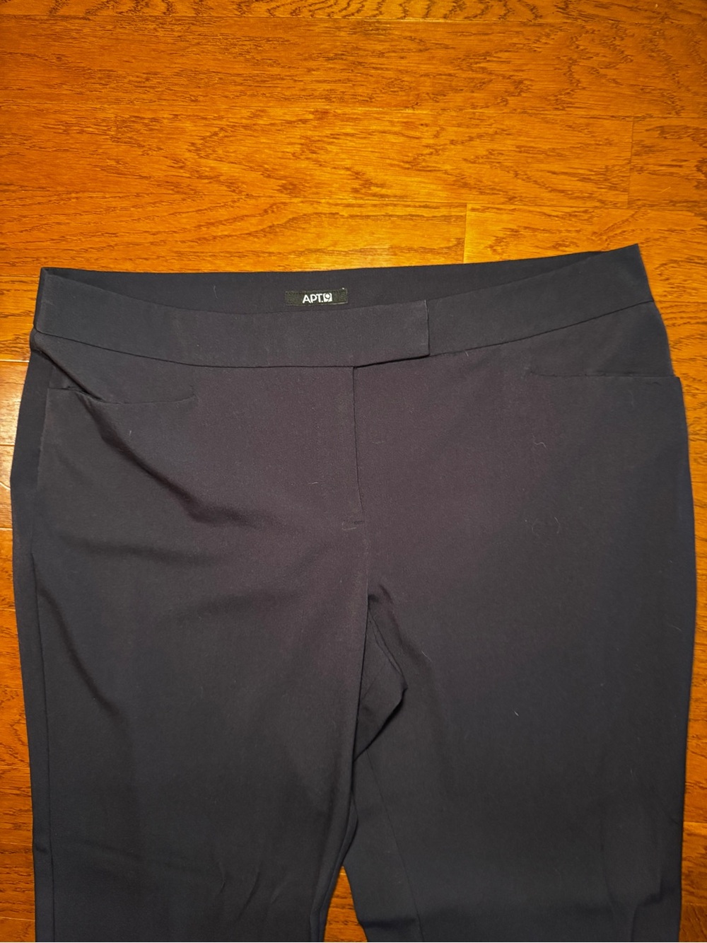 Apt. 9 | Women’s Plus Navy Straight Leg Dress Pants 18W - Picture 2 of 9